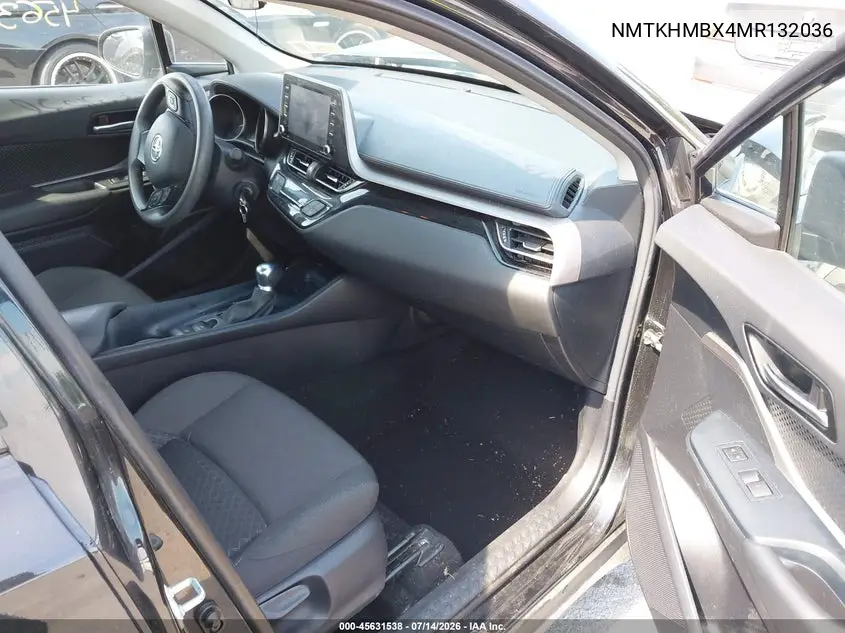 2021 Toyota C-Hr Le VIN: NMTKHMBX4MR132036 Lot: 45631538