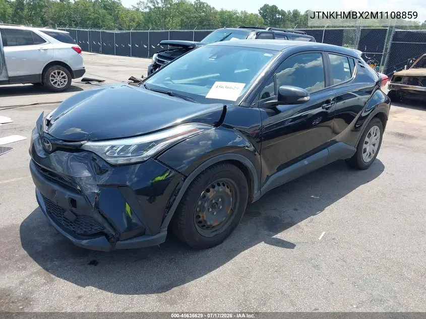 2021 Toyota C-Hr Le VIN: JTNKHMBX2M1108859 Lot: 45636629