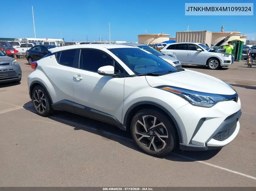 2021 Toyota C-Hr Xle VIN: JTNKHMBX4M1099324 Lot: 45640238