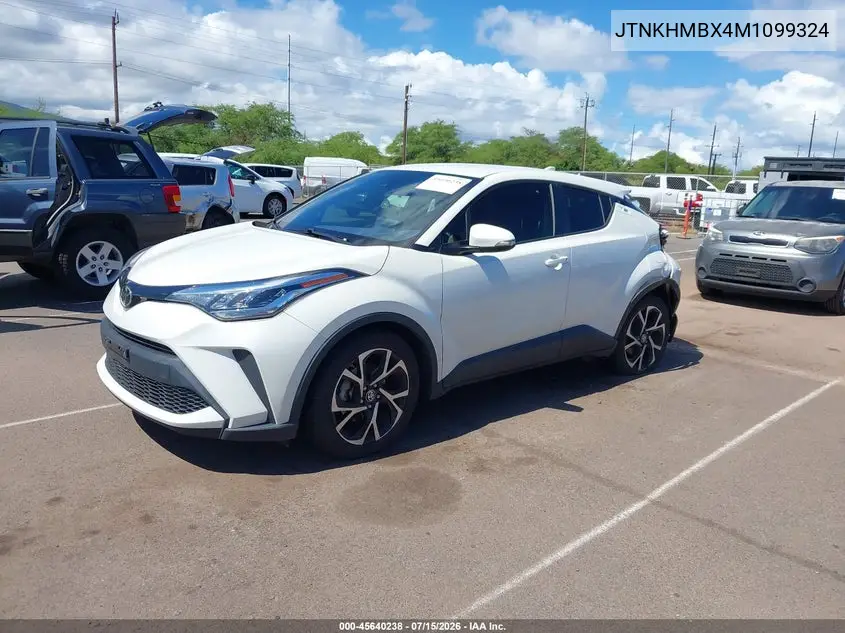 2021 Toyota C-Hr Xle VIN: JTNKHMBX4M1099324 Lot: 45640238