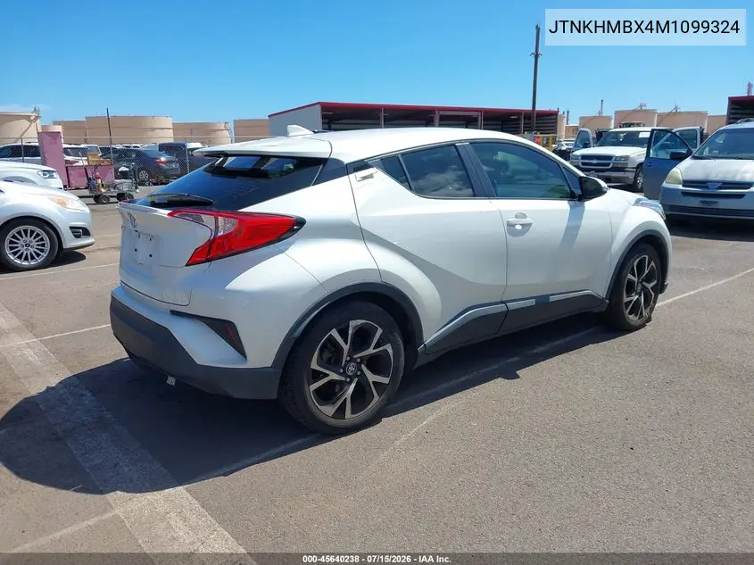 2021 Toyota C-Hr Xle VIN: JTNKHMBX4M1099324 Lot: 45640238