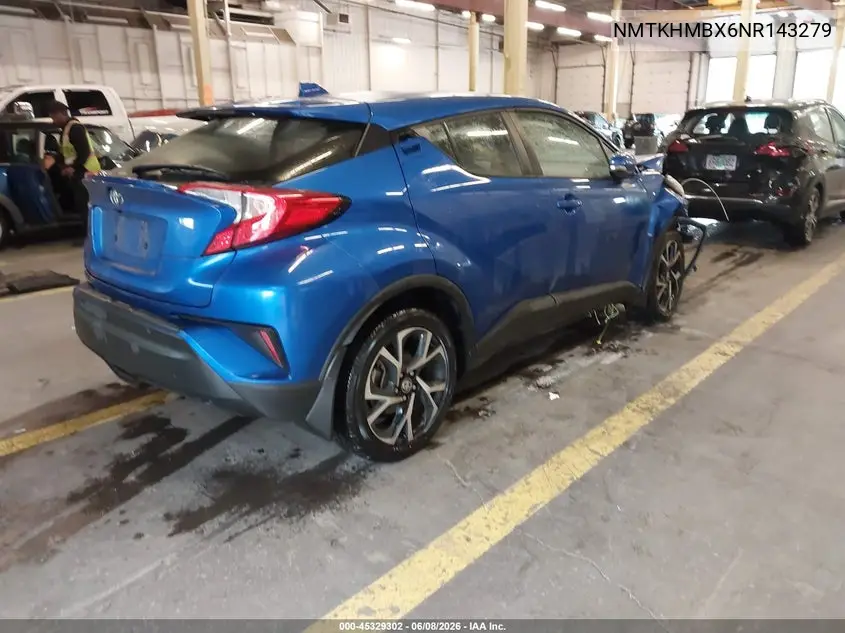 2022 Toyota C-Hr Xle VIN: NMTKHMBX6NR143279 Lot: 45329302