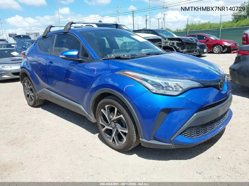 2022 Toyota C-Hr Xle VIN: NMTKHMBX7NR140729 Lot: 45363991