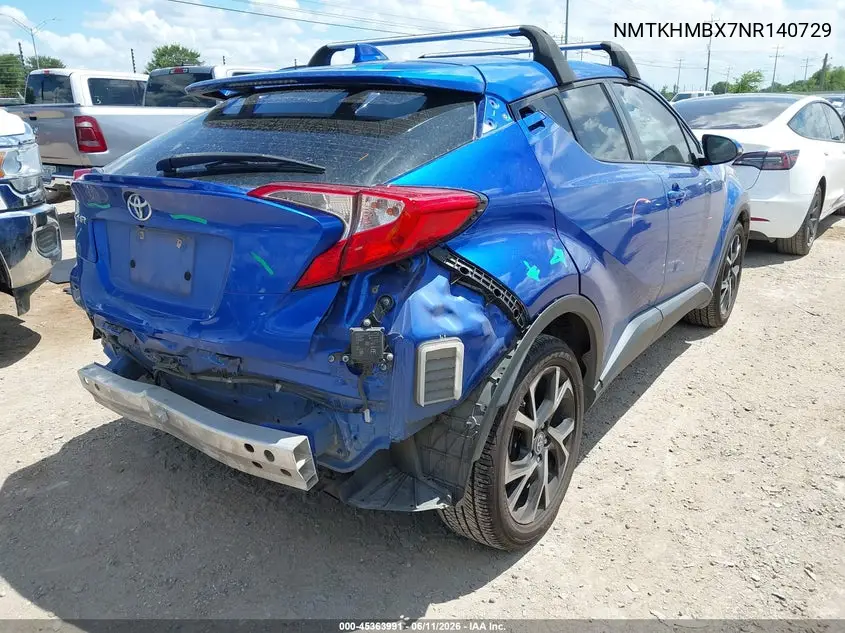 2022 Toyota C-Hr Xle VIN: NMTKHMBX7NR140729 Lot: 45363991
