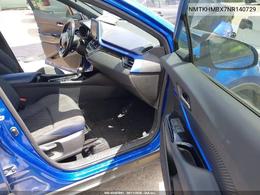 2022 Toyota C-Hr Xle VIN: NMTKHMBX7NR140729 Lot: 45363991