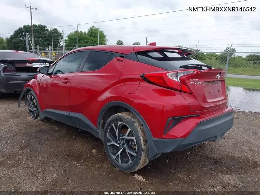 2022 Toyota C-Hr Xle VIN: NMTKHMBXXNR146542 Lot: 45378417