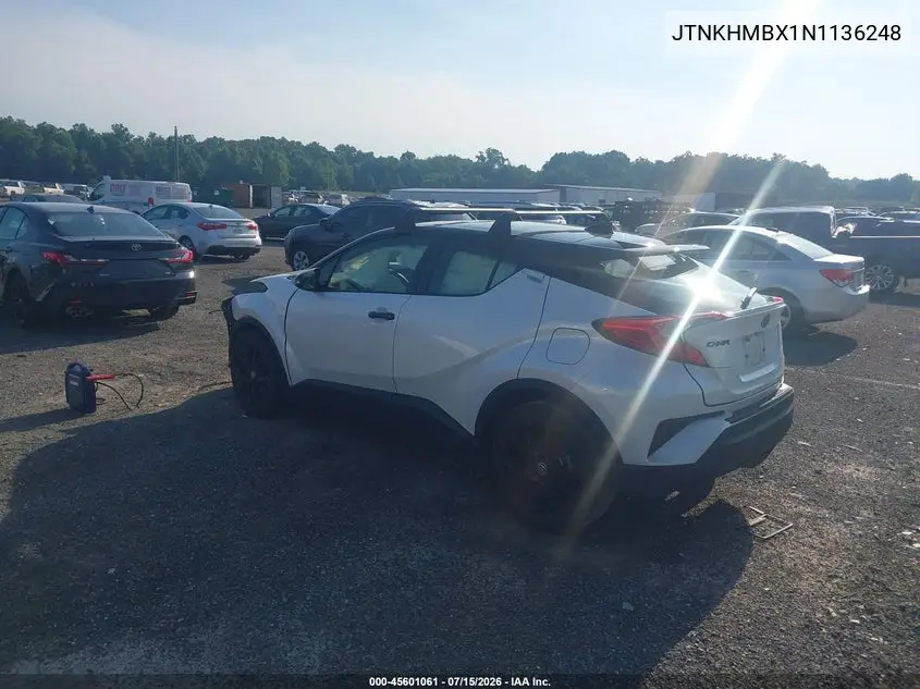 2022 Toyota C-Hr Nightshade Edition VIN: JTNKHMBX1N1136248 Lot: 45601061