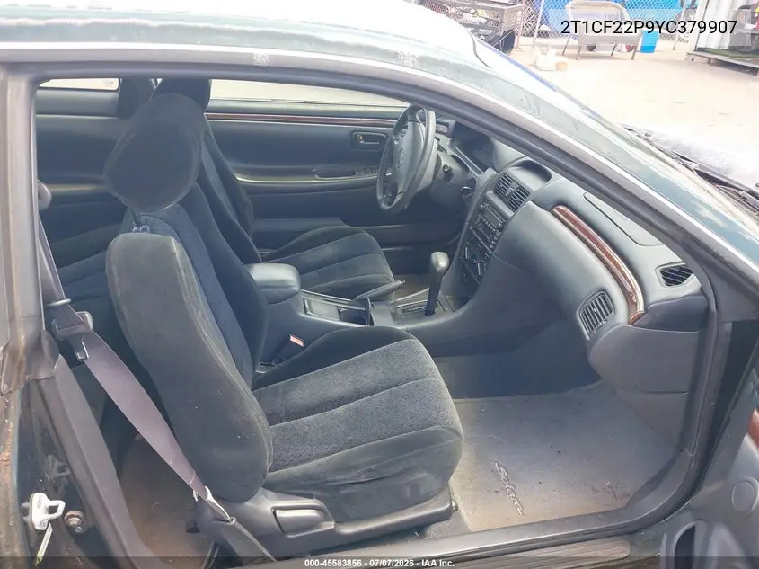2000 Toyota Camry Solara Se V6 VIN: 2T1CF22P9YC379907 Lot: 45583856