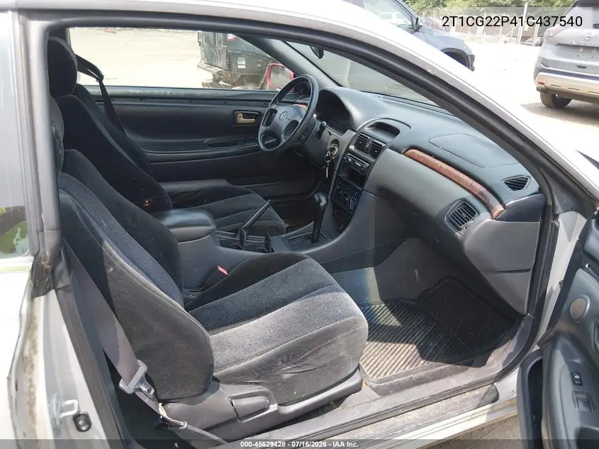 2001 Toyota Camry Solara Se VIN: 2T1CG22P41C437540 Lot: 45629428
