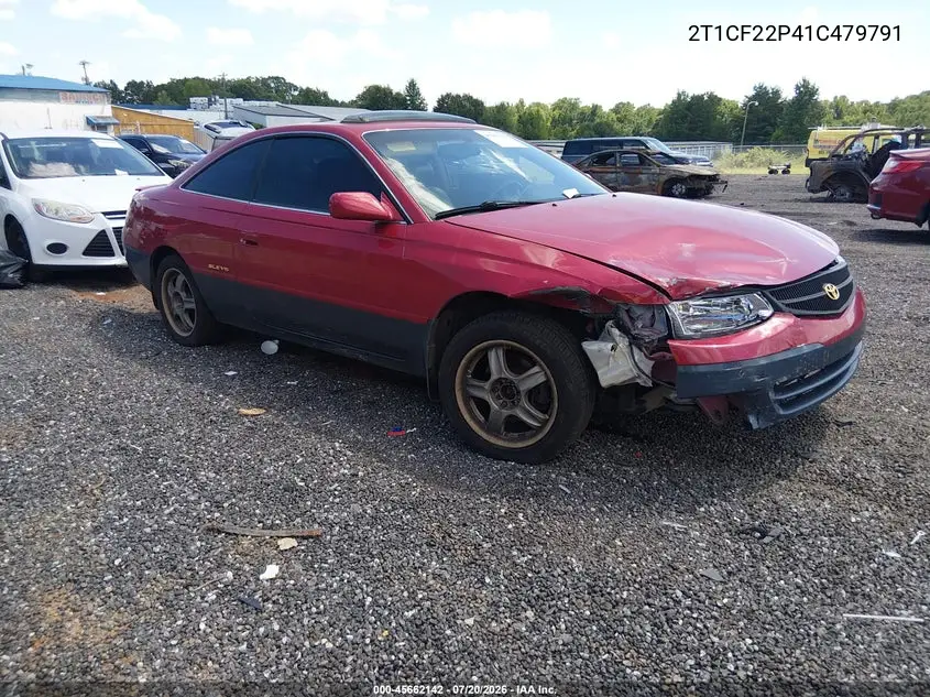 2001 Toyota Camry Solara Sle V6 VIN: 2T1CF22P41C479791 Lot: 45662142