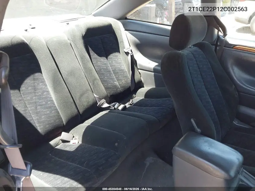 2002 Toyota Camry Solara Se VIN: 2T1CE22P12C002563 Lot: 45384548