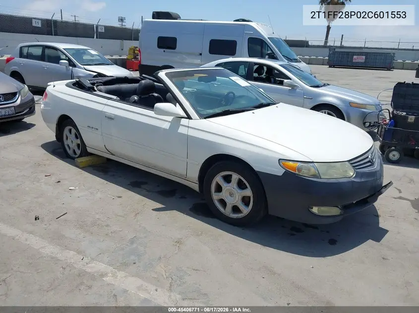 2002 Toyota Camry Solara Sle VIN: 2T1FF28P02C601553 Lot: 45406771