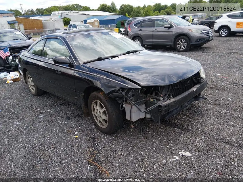 2002 Toyota Camry Solara Se VIN: 2T1CE22P12C015524 Lot: 45423624