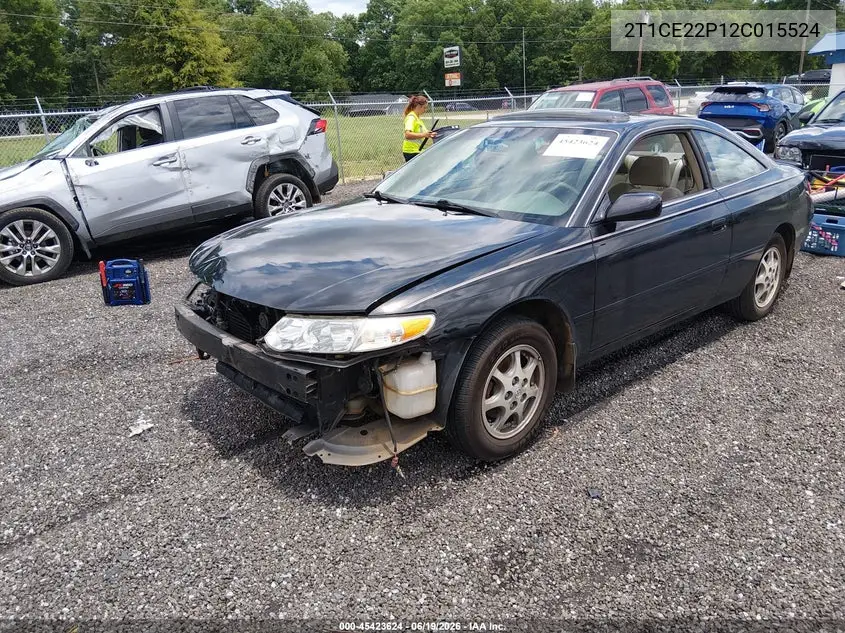 2002 Toyota Camry Solara Se VIN: 2T1CE22P12C015524 Lot: 45423624