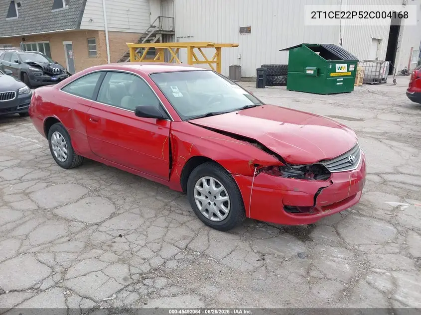 2002 Toyota Camry Solara Se VIN: 2T1CE22P52C004168 Lot: 45492064