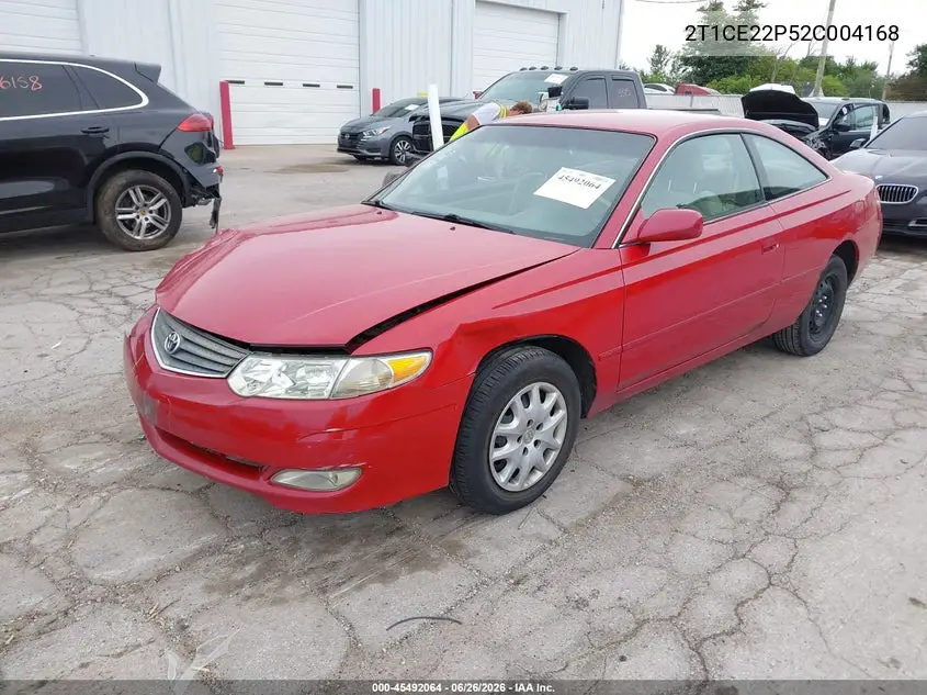2002 Toyota Camry Solara Se VIN: 2T1CE22P52C004168 Lot: 45492064