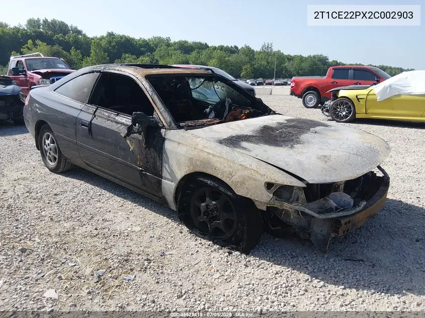 2002 Toyota Camry Solara Se VIN: 2T1CE22PX2C002903 Lot: 45525419