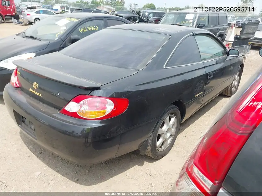 2002 Toyota Camry Solara Sle VIN: 2T1CF22P52C595714 Lot: 45679813