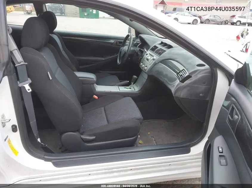 4T1CA38P44U035597 2004 Toyota Camry Solara Se Sport V6