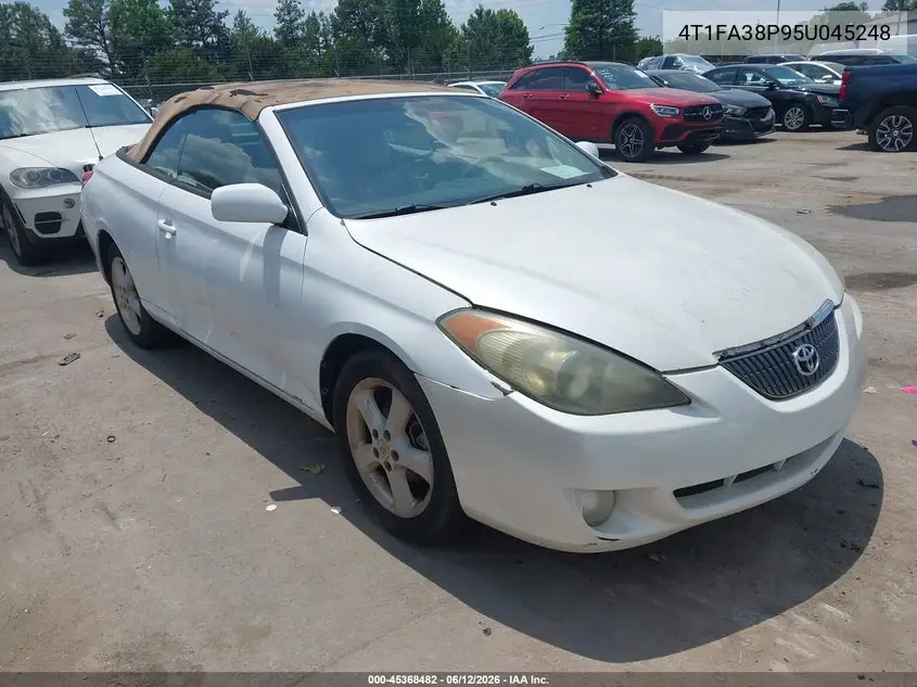 2005 Toyota Camry Solara Sle VIN: 4T1FA38P95U045248 Lot: 45368482