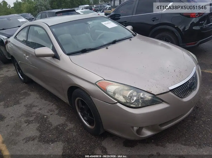 2005 Toyota Camry Solara Se V6 VIN: 4T1CA38PX5U051546 Lot: 45465819