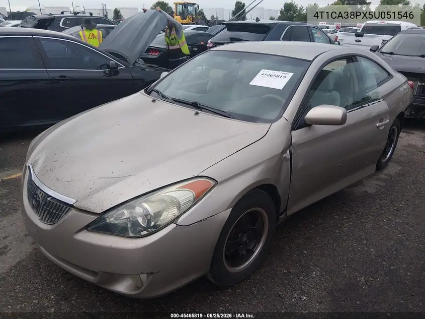 2005 Toyota Camry Solara Se V6 VIN: 4T1CA38PX5U051546 Lot: 45465819