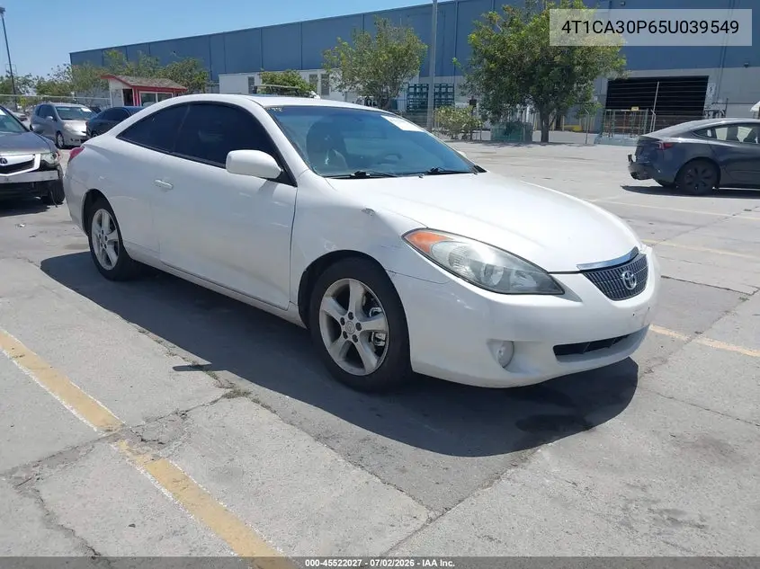 2005 Toyota Camry Solara Se/Sle VIN: 4T1CA30P65U039549 Lot: 45522027