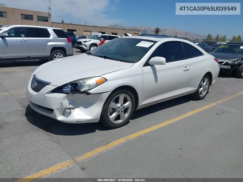 2005 Toyota Camry Solara Se/Sle VIN: 4T1CA30P65U039549 Lot: 45522027