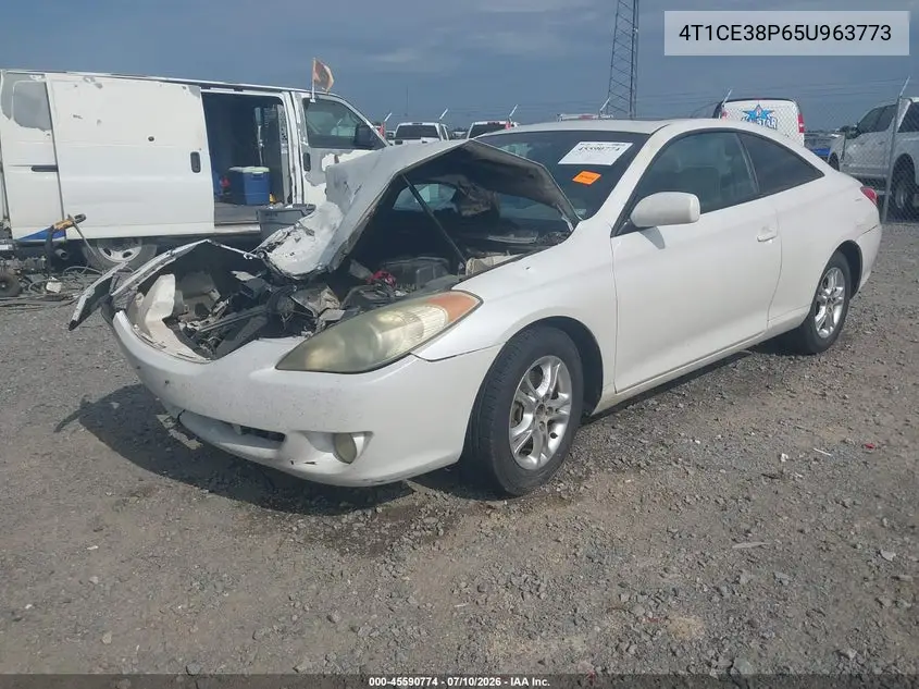 2005 Toyota Camry Solara Se VIN: 4T1CE38P65U963773 Lot: 45590774