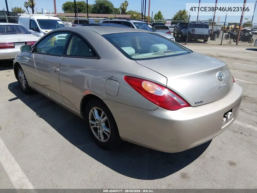 2006 Toyota Camry Solara Se VIN: 4T1CE38P46U623166 Lot: 45463171