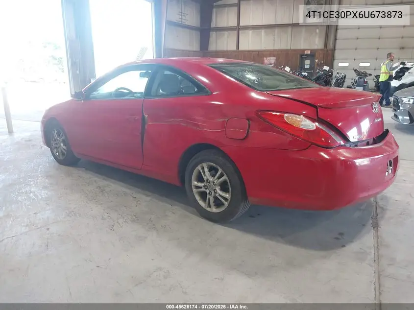 2006 Toyota Camry Solara Sle VIN: 4T1CE30PX6U673873 Lot: 45626174