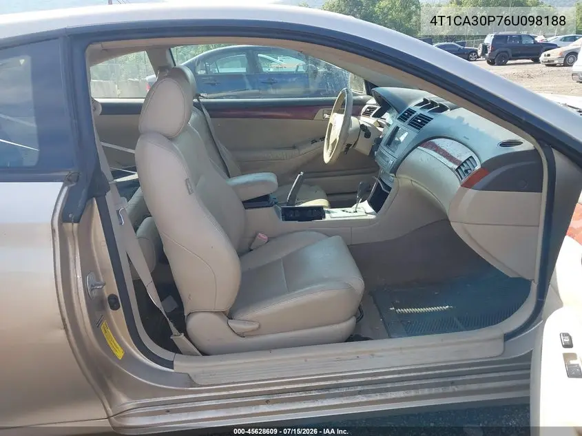2006 Toyota Camry Solara Sle V6 VIN: 4T1CA30P76U098188 Lot: 45628609