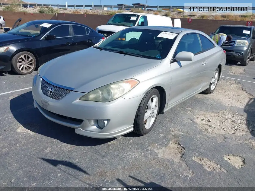 2006 Toyota Camry Solara Se Sport VIN: 4T1CE38P36U583808 Lot: 45633585