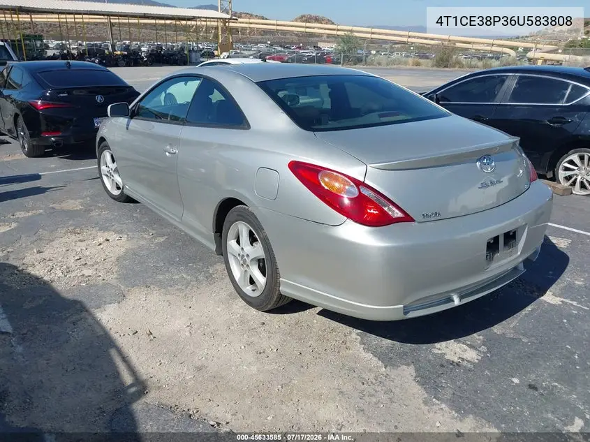 2006 Toyota Camry Solara Se Sport VIN: 4T1CE38P36U583808 Lot: 45633585