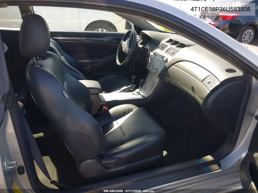 2006 Toyota Camry Solara Se Sport VIN: 4T1CE38P36U583808 Lot: 45633585