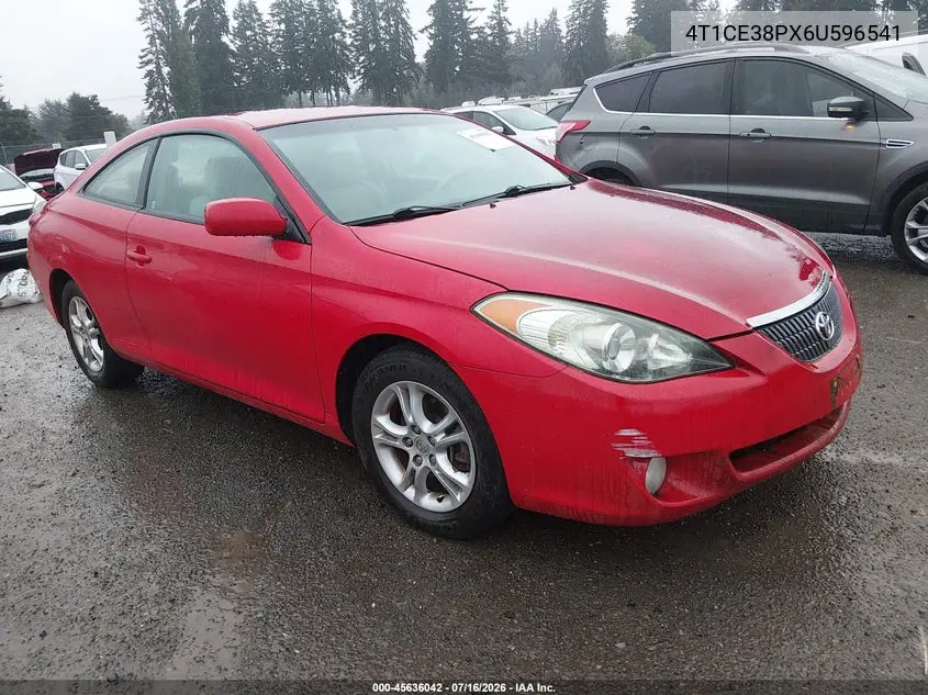 2006 Toyota Camry Solara Se VIN: 4T1CE38PX6U596541 Lot: 45636042