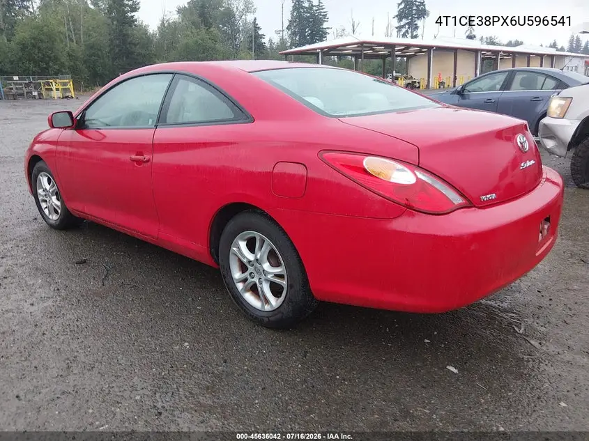 2006 Toyota Camry Solara Se VIN: 4T1CE38PX6U596541 Lot: 45636042