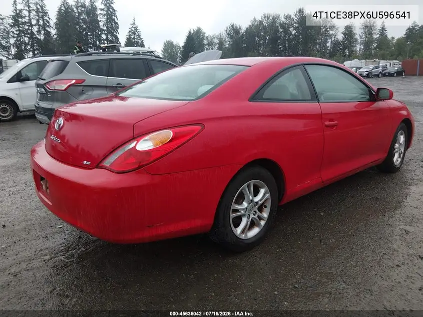 2006 Toyota Camry Solara Se VIN: 4T1CE38PX6U596541 Lot: 45636042