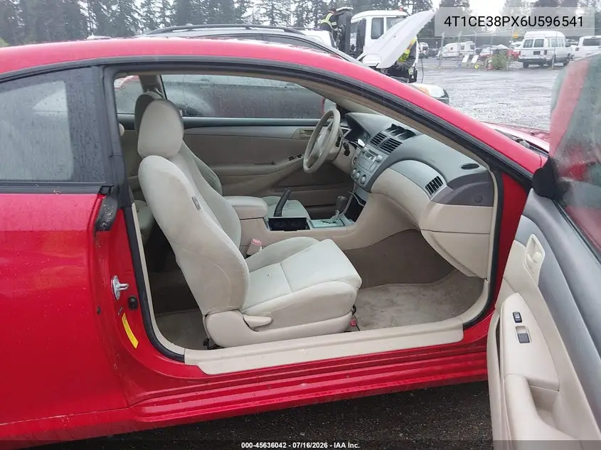 2006 Toyota Camry Solara Se VIN: 4T1CE38PX6U596541 Lot: 45636042