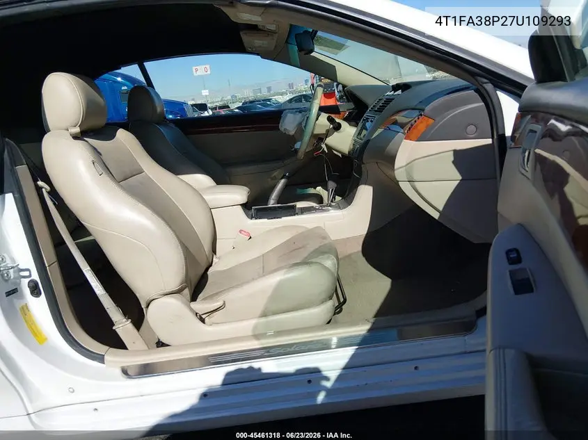 2007 Toyota Camry Solara Sle VIN: 4T1FA38P27U109293 Lot: 45461318