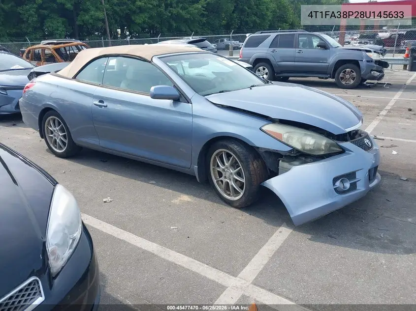 2008 Toyota Camry Solara Sle VIN: 4T1FA38P28U145633 Lot: 45477470