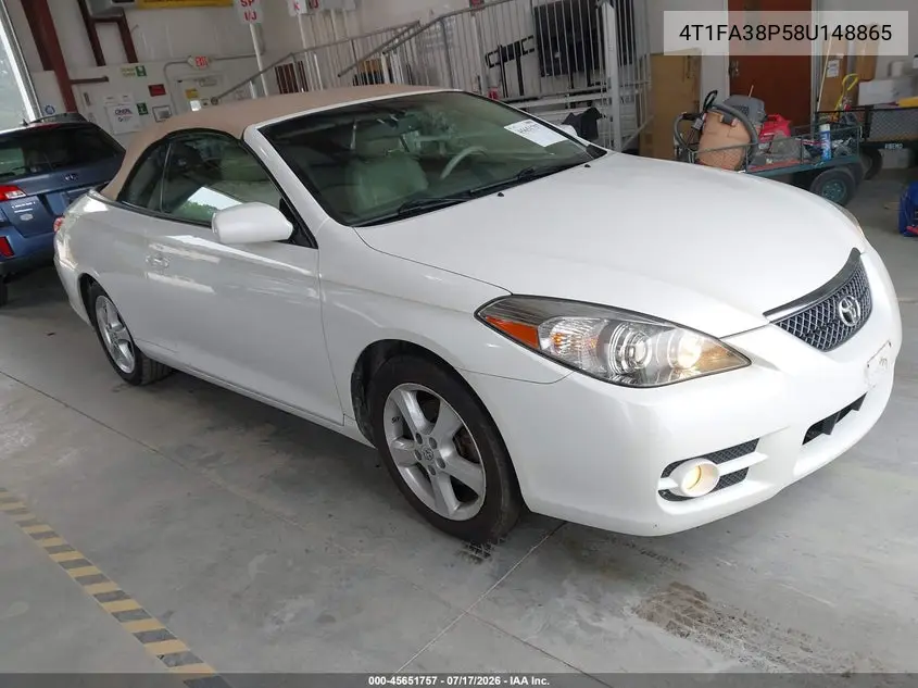 2008 Toyota Camry Solara Sle VIN: 4T1FA38P58U148865 Lot: 45651757