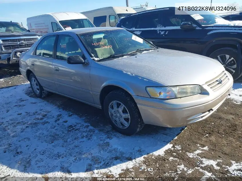 4T1BG22K8WU324096 1998 Toyota Camry Le