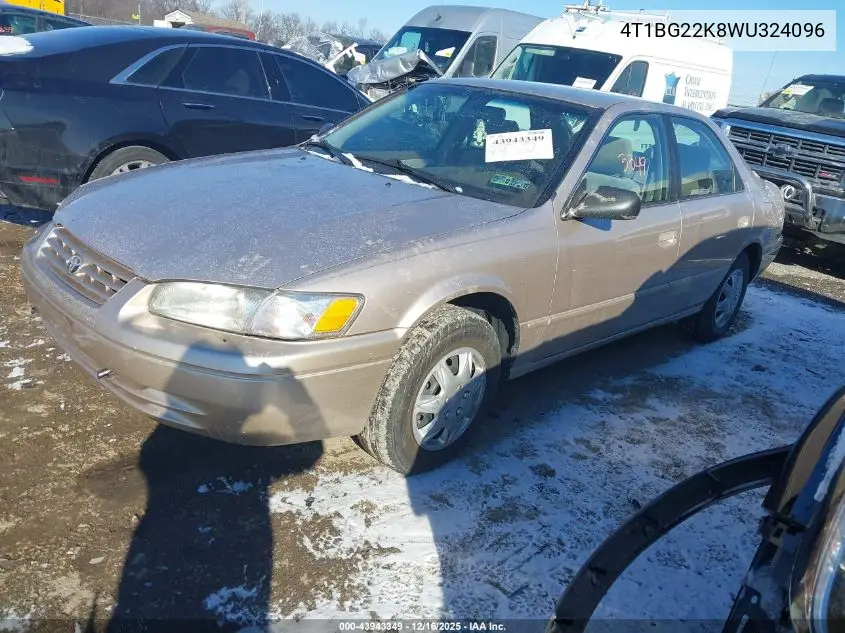 4T1BG22K8WU324096 1998 Toyota Camry Le