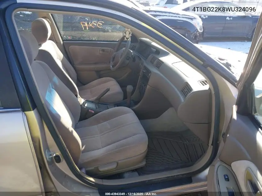 4T1BG22K8WU324096 1998 Toyota Camry Le