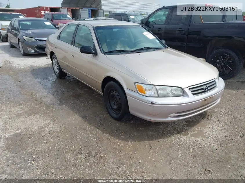 JT2BG22KXY0503151 2000 Toyota Camry Le