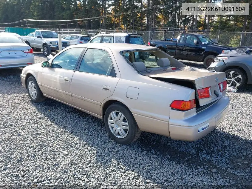 4T1BG22K61U091604 2001 Toyota Camry Le