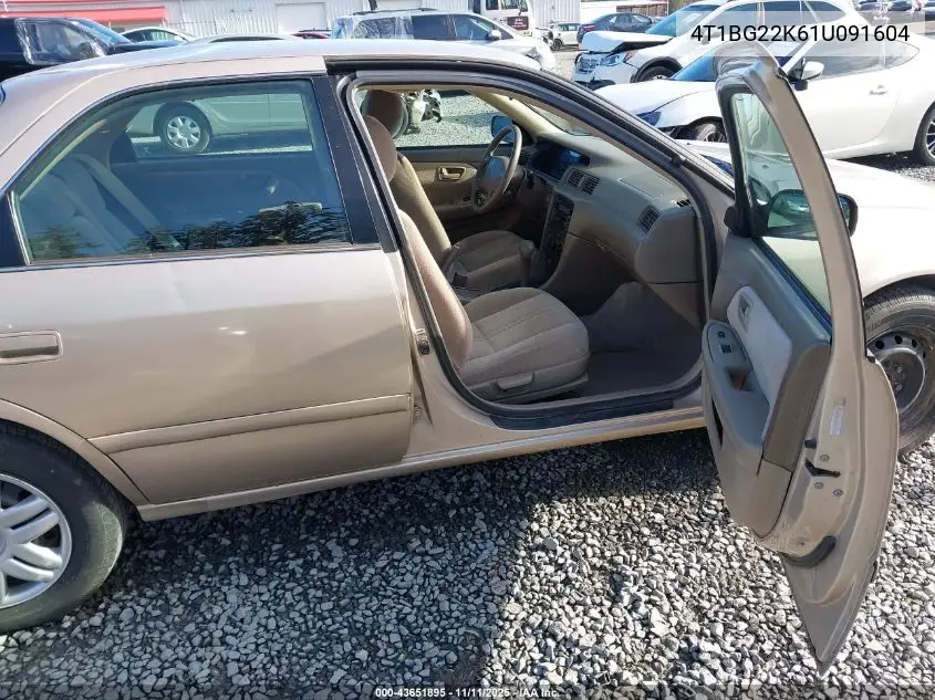 4T1BG22K61U091604 2001 Toyota Camry Le