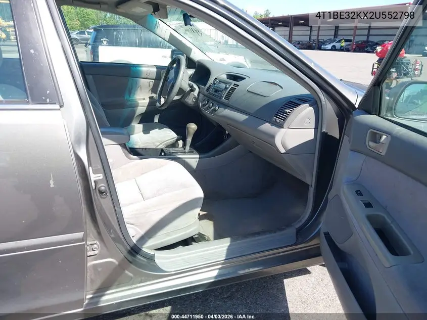 4T1BE32KX2U552798 2002 Toyota Camry Le