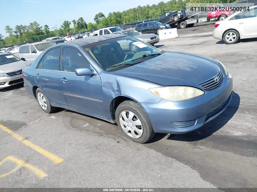 4T1BE32K52U500284 2002 Toyota Camry Le